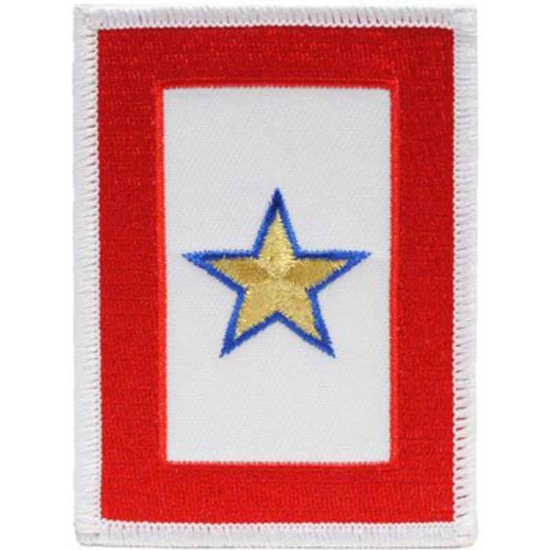 PM3856 Patch - Family Memb - Star Honor - Gold - 2.5 x 3.5 in.