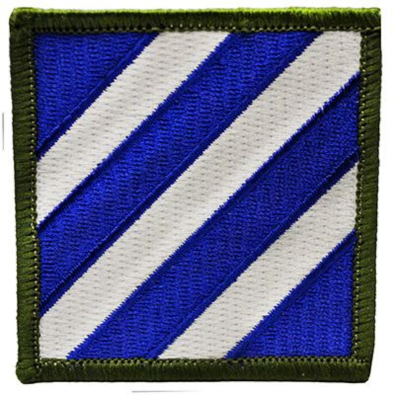 PM0553 Patch - Army, 3rd Infantry Division - 2.625 in.