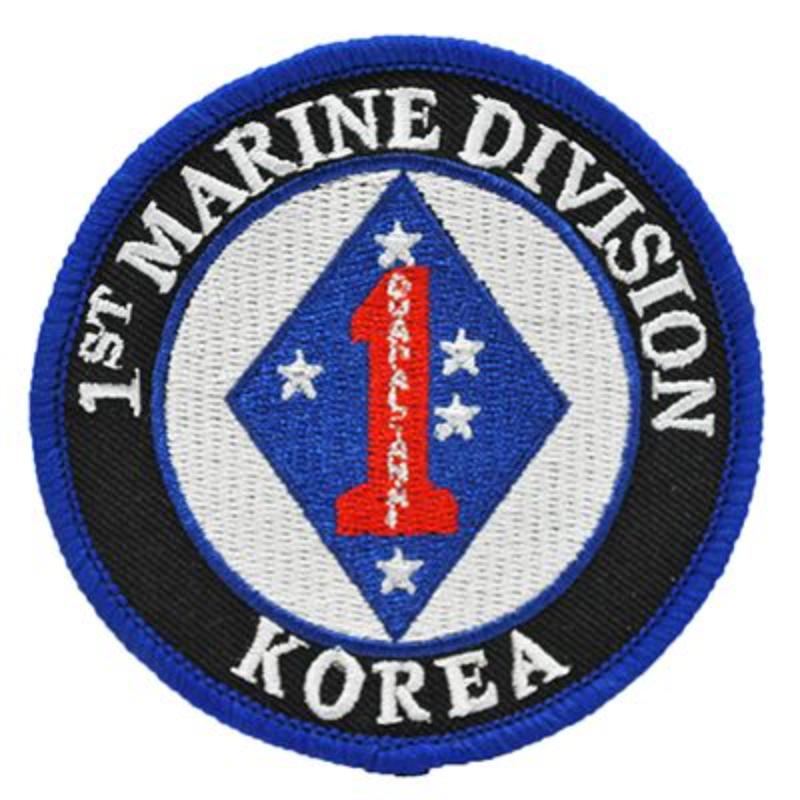 USMC Korea Patch - Multicolor - 3.63 in. - Durable Embroidery