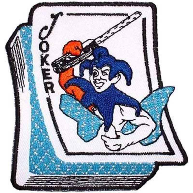 PM0846 Patch - Nose Art, Joker - 3.5 in.