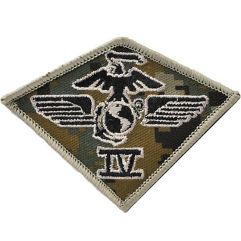 PM0876 Patch - USMC, 4th Airwing - Camo - 3.75 in.