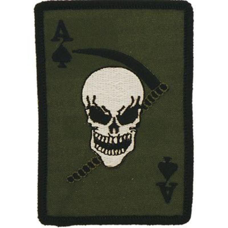 PM0882 Patch - Death Ace, Spade - 3.75 in.