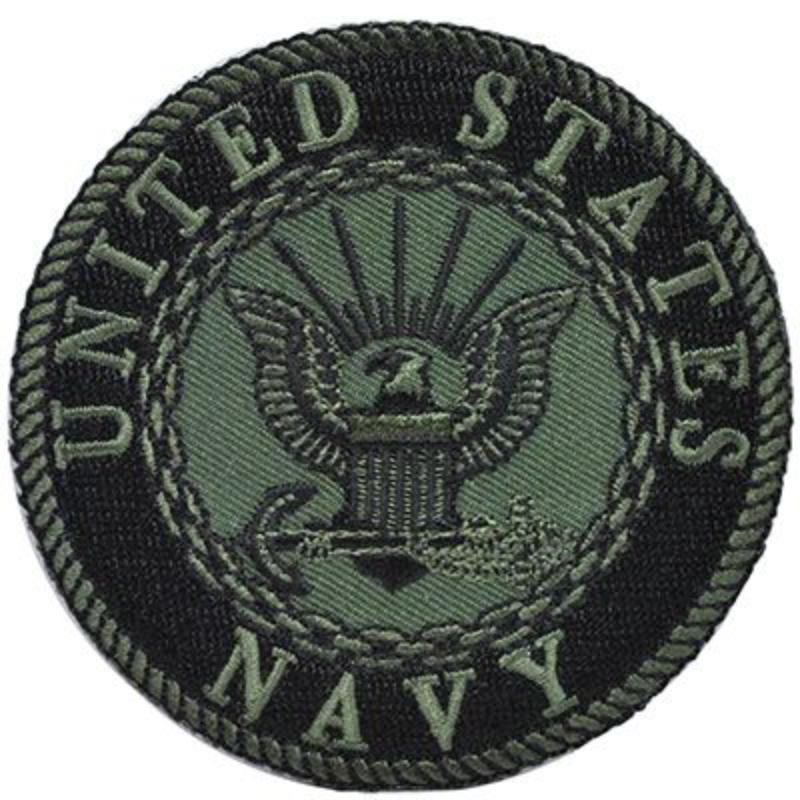 PM0896 Patch - USN Logo 3S - 3.63 in.