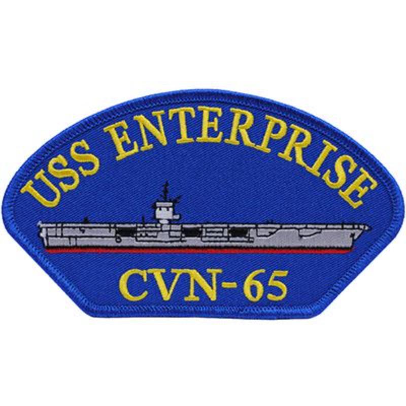 PM1515 Patch - USS, Enterprise - 5.25 x 3 in.