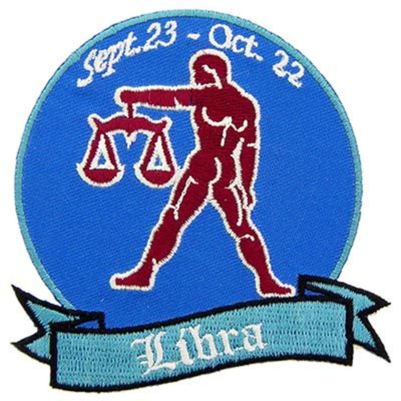 PM3033 Patch - Sign, Libra - 3.25 in.