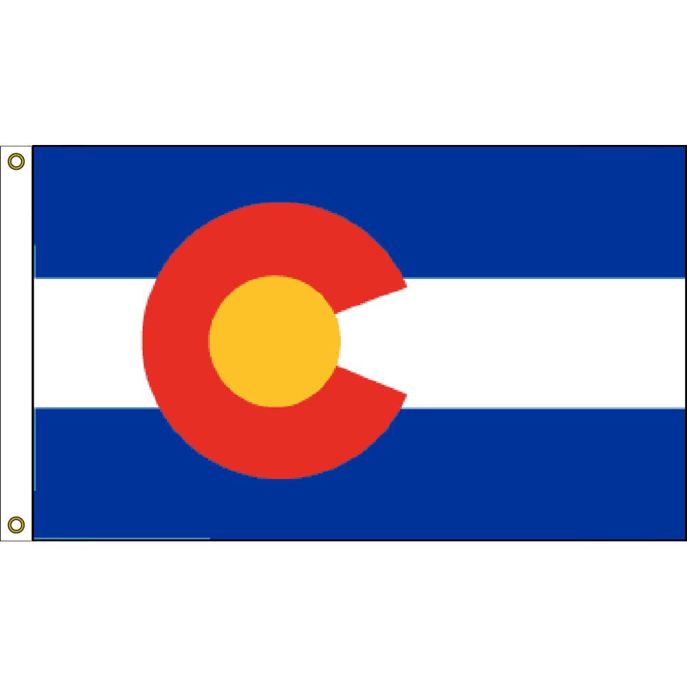 F1506 Flag - Colorado - 3 x 5 ft.