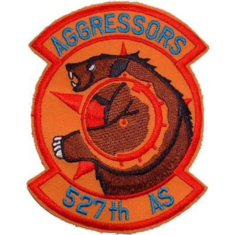 PM5004 Patch - USAF, AGGR 527th As - 3.5 in.