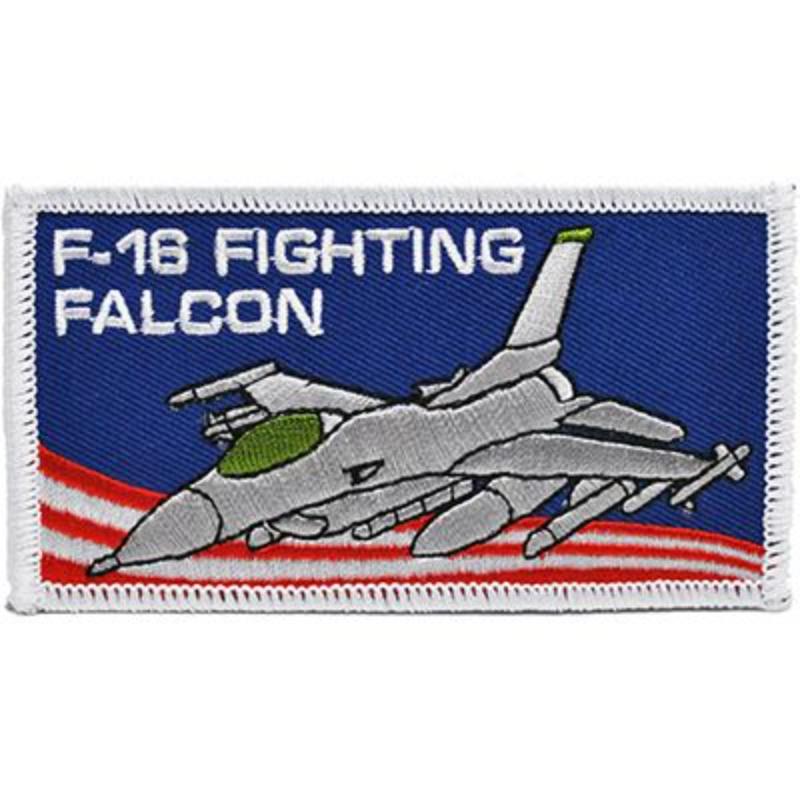 PM5072 Patch - USAF, F-16, Fighter FA - 4 in.