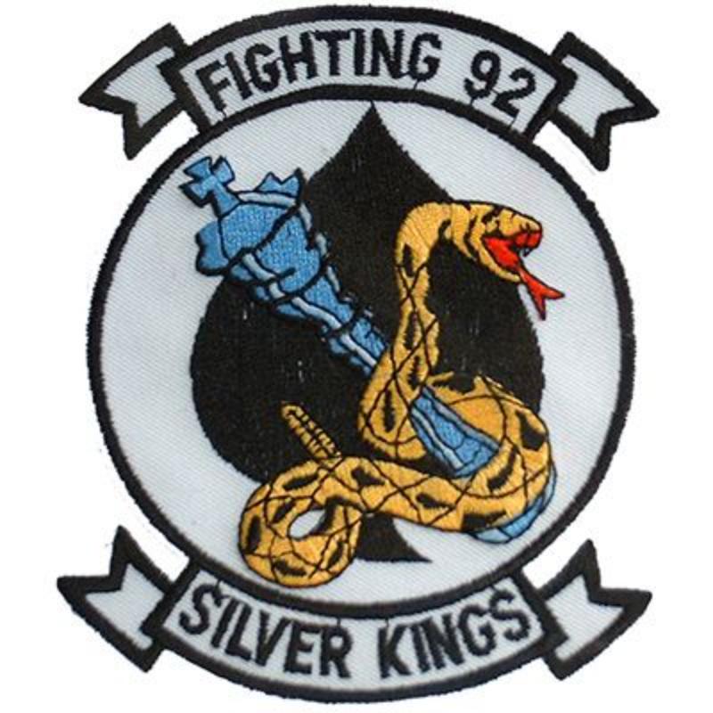 PM5217 Patch - USN, Fighting, 92 - 3.5 in.