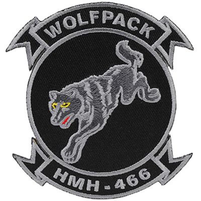 PM5219 Patch - USMC, Wolfpack - 3.5 in.