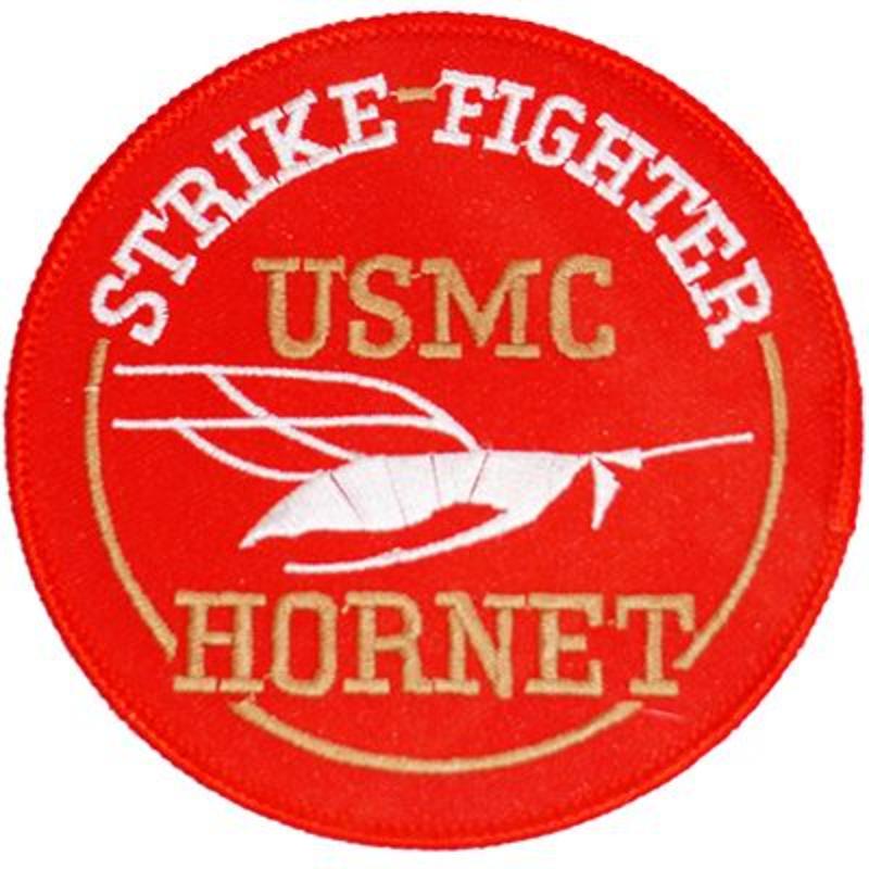 PM5303 Patch - USMC, Hornet - 3 in.