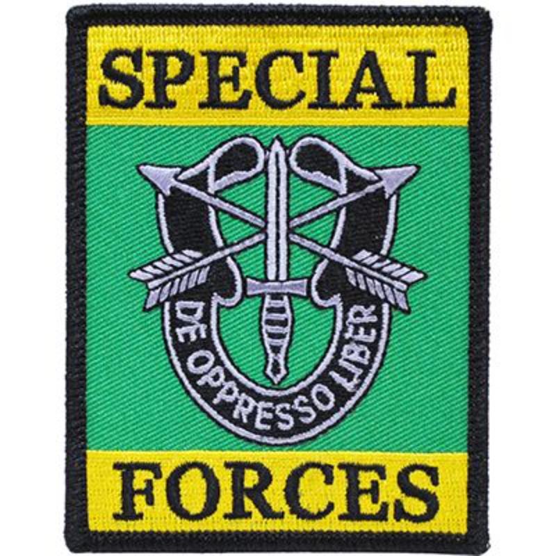 PM5360 Patch - Special Forces, Rectangle - 3.63 in.