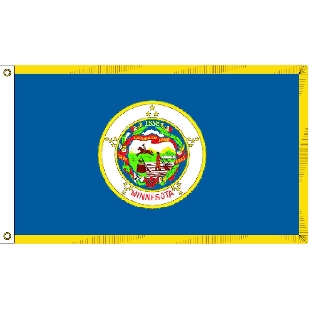 F1524 Flag - Minnesota - 3 x 5 ft.