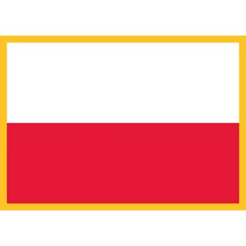 PM6089 Patch - Poland - 3.5 x 2.5 in.