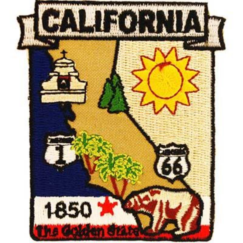 PM6705 Patch - California - 3.63 in.
