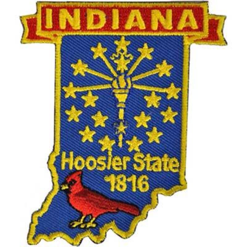 PM6715 Patch - Indiana - 3.25 in.
