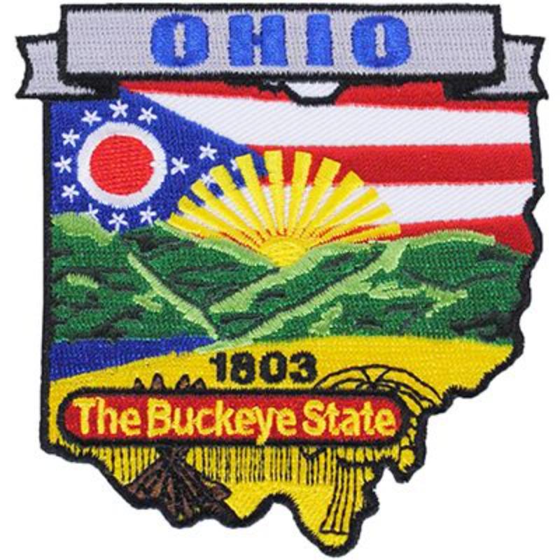 PM6736 Patch - Ohio - 3.38 in.