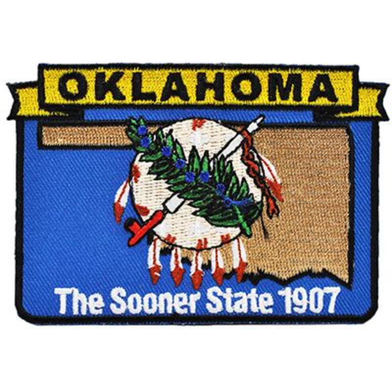 PM6737 Patch - Oklahoma - 3.63 in.