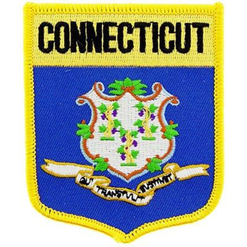 PM6907 Patch - Connecticut - 3.5 x 2.88 in.
