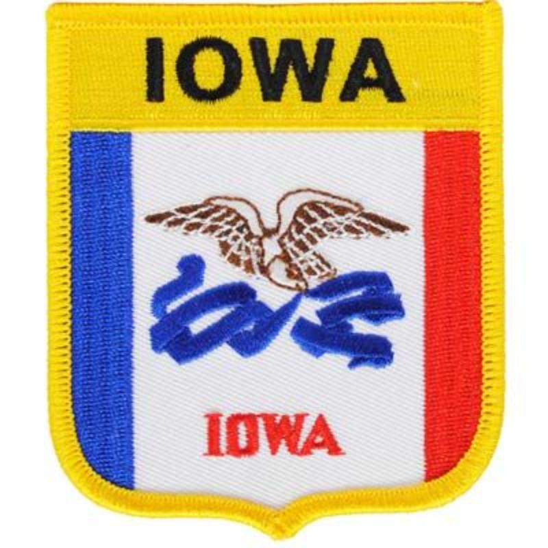 PM6916 Patch - Iowa - 3.5 x 2.88 in.