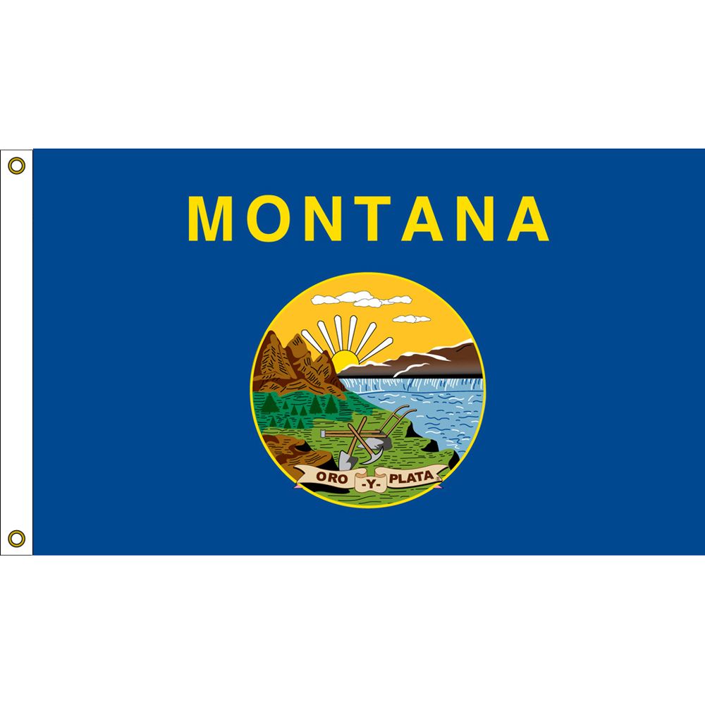 F1527 Flag - Montana - 3 x 5 ft.