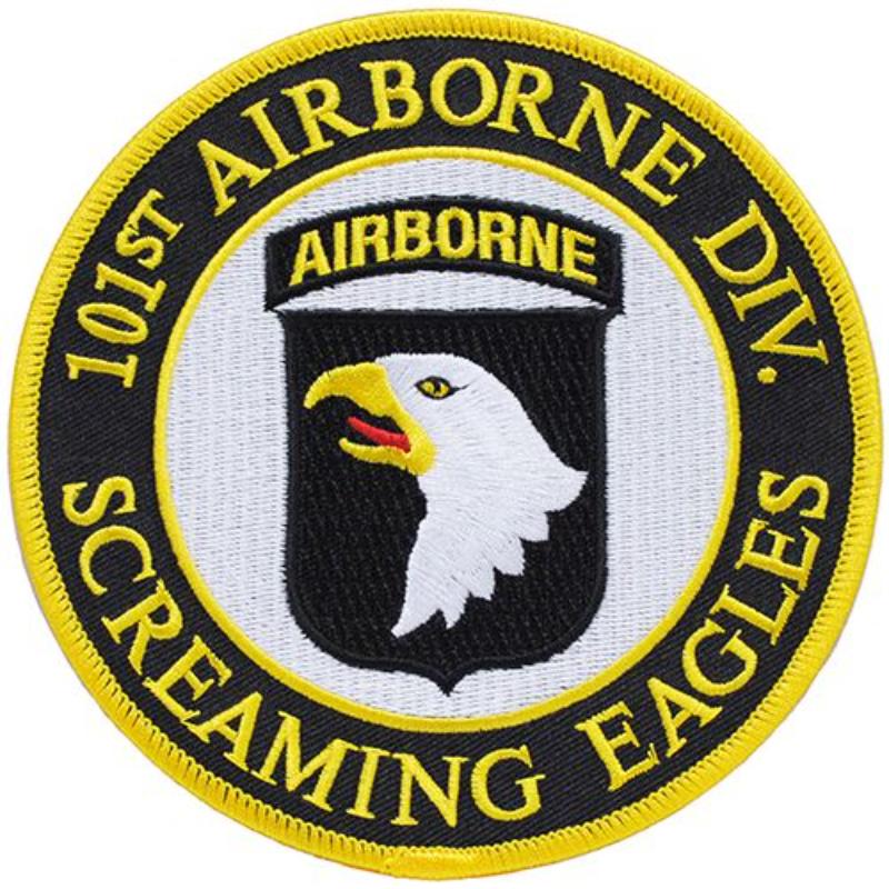 PM7910 Patch - Army, 11st Airborne - Screaming Eagles - 5 in.
