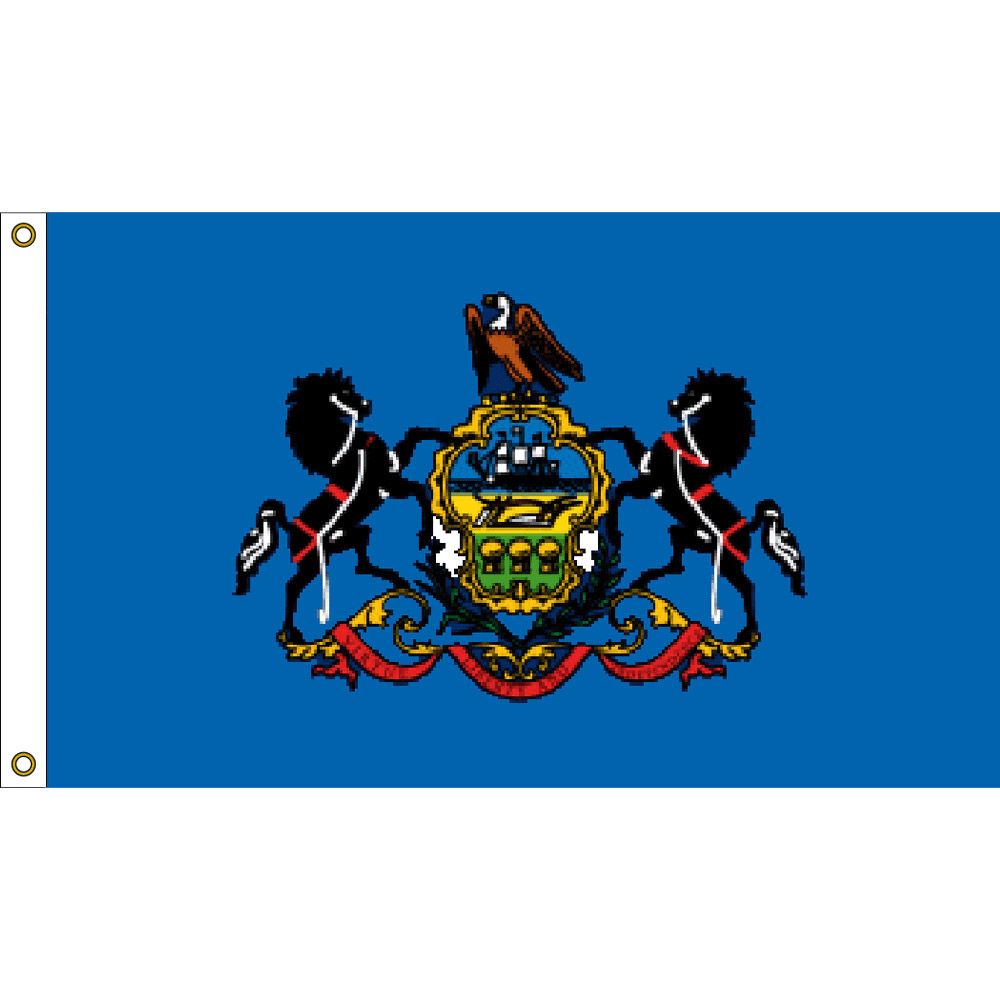 F1539 Flag - Pennsylvania - 3 x 5 ft.