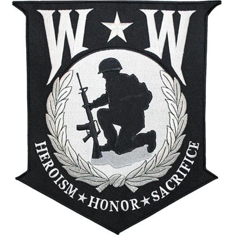 PM9168 Patch - Wounded Warrior - 12 in.