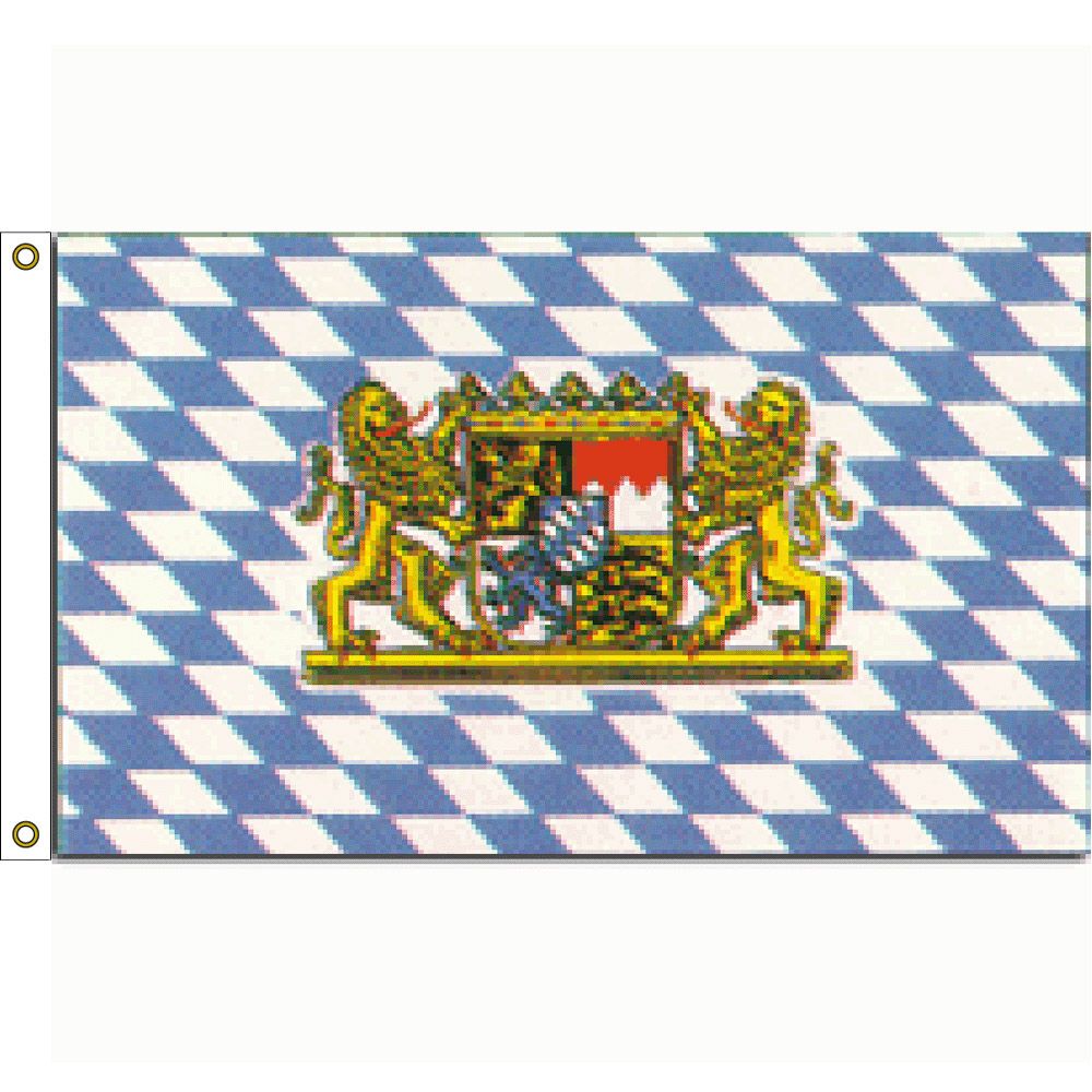 Bavaria Lion Flag - 3 x 5 ft. - Durable Material - Vibrant Design