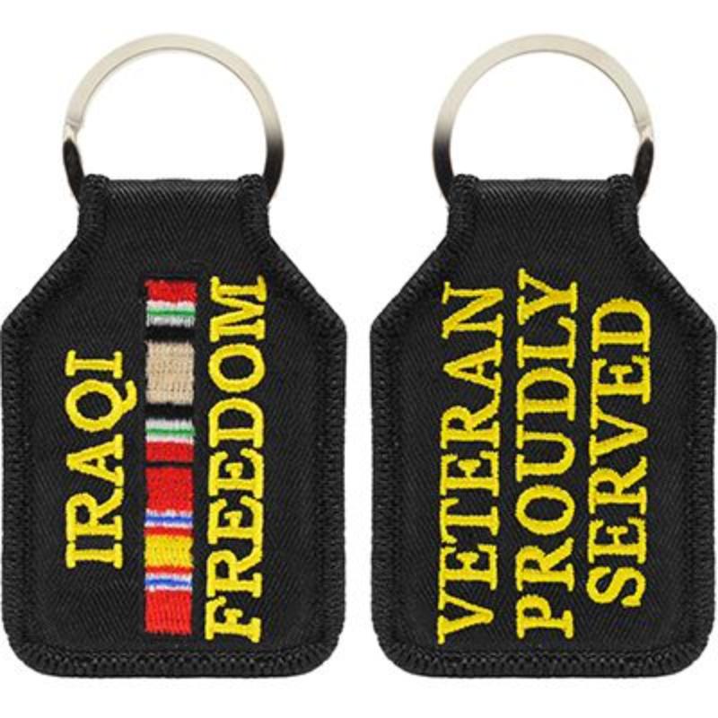 KC0208 Key Ring - Iraqi Freedom - Embark - 1.88 x 2.75 in.