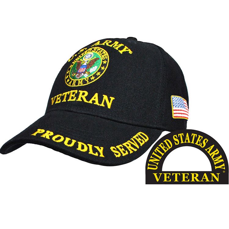 CP00114 Cap - Army, Veteran, Proud