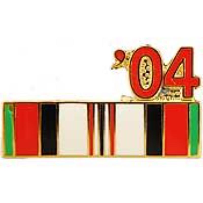 P12296 Pin - Enduring Freedom, Ribbon 2004 - 0.88 in.