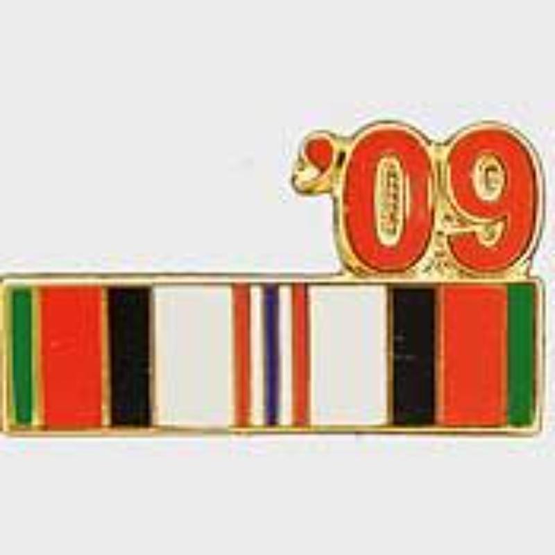 P12303 Pin - Enduring Freedom, Ribbon 2009 - 0.88 in.