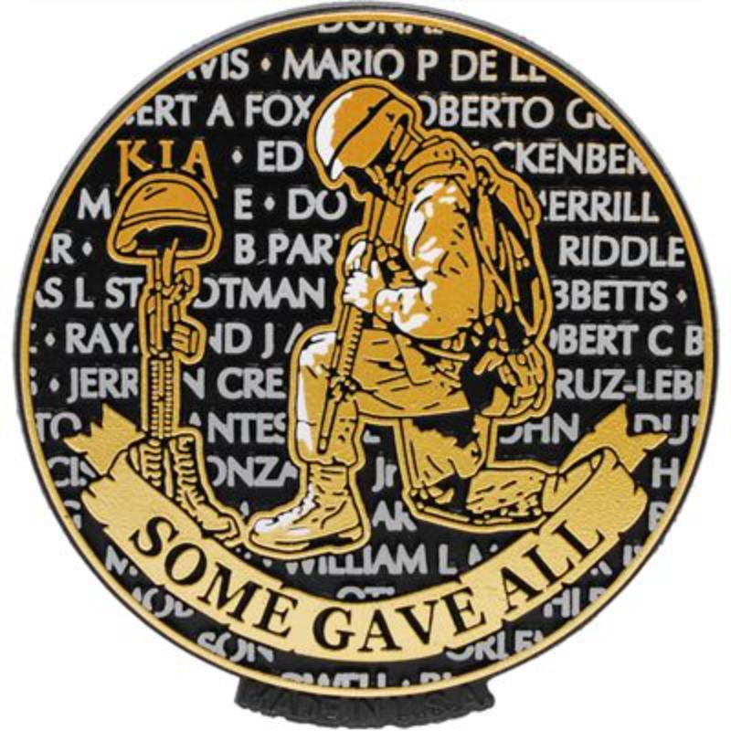 MG1240 Magnet - Kia, Some Gave All - 2.625 in.