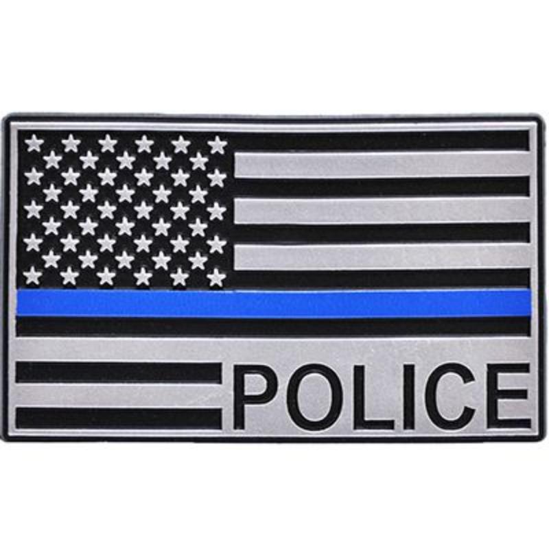 MG1452 Magnet - Police, Thin Blue Line - 3 in.