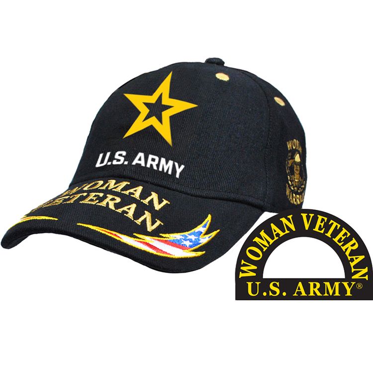 CP00107 Cap - Army, Woman Veteran