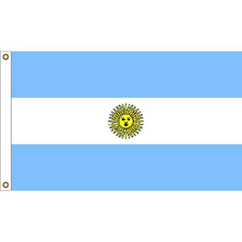 F1005 Flag - Argentina - 3 x 5 ft.