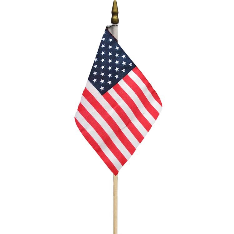 F8115 Flag - USA, Stick - 12 x 18 in.