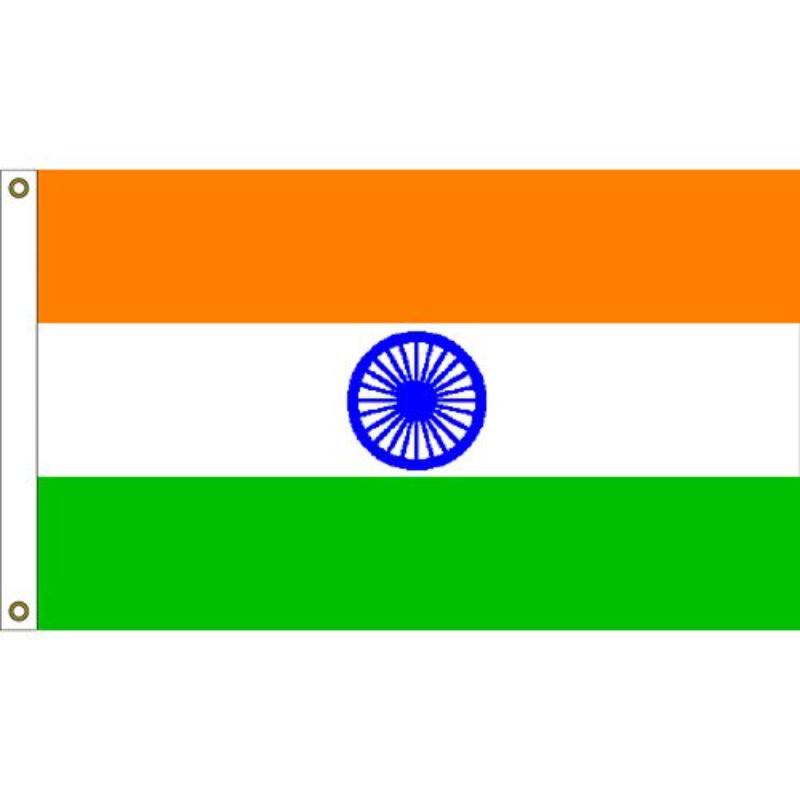India Flag - 3 x 5 ft. - Durable Fabric - Vibrant Design