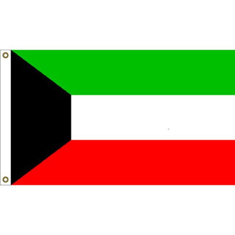 Kuwait Flag - 3 x 5 ft. - Durable Material - Vibrant Design