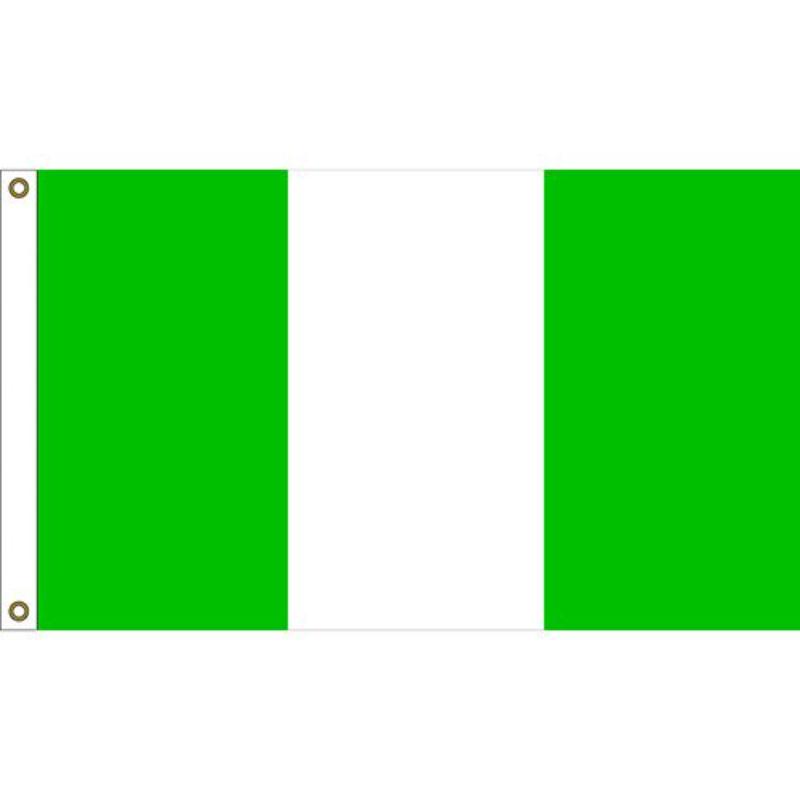 F1078 Flag - Nigeria - 3 x 5 ft.