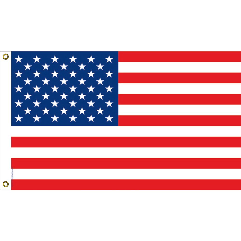F1115 Flag - USA - Foreign MFG Super-Poly - 3 x 5 ft.