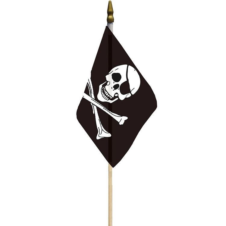 F8462 Flag - Pirate Jolly Rogers - 12 x 18 in.