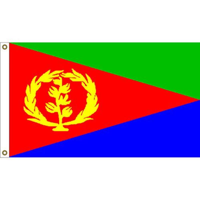 F1184 Flag - Eritrea - 3 x 5 ft.
