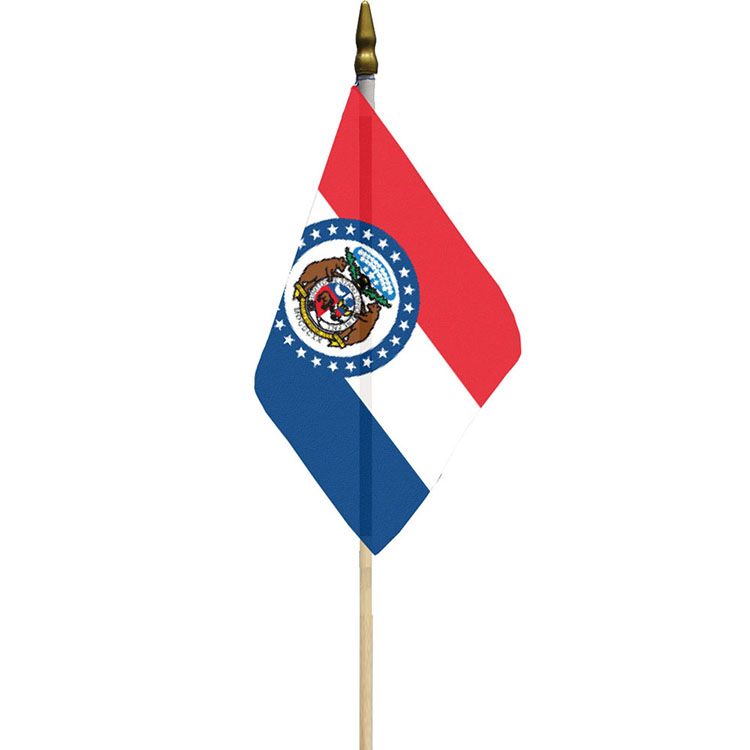 Missouri Flag - Multi-Color - 12 x 18 in. - Durable Materials