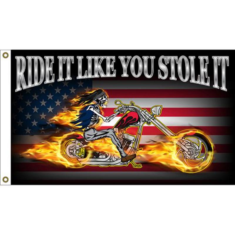 F1471 Flag - Ride It Like You - Stole It - 3 x 5 ft.