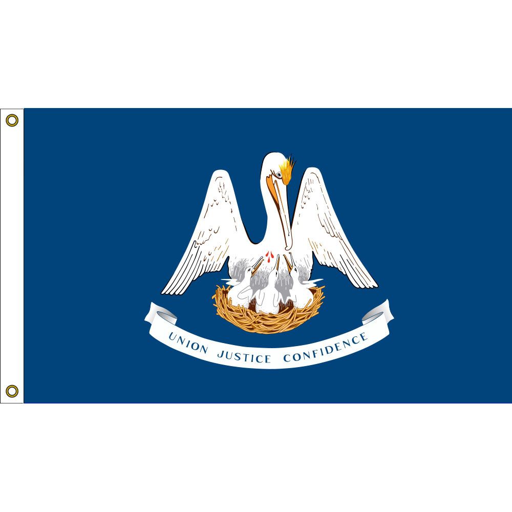 F1519 Flag - Louisiana - 3 x 5 ft.