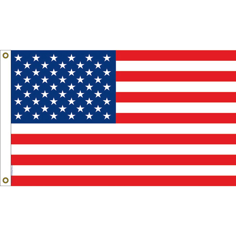 F2115 Flag - USA - Foreign MFG Super-Poly - 2 x 3 ft.