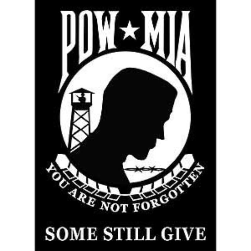 F9037 Banner - Pow Mia - 29 x 40 in.