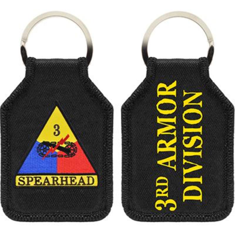 KC0144 Key Ring - Army, 3rd Armor - Embark - 1.88 x 2.75 in.
